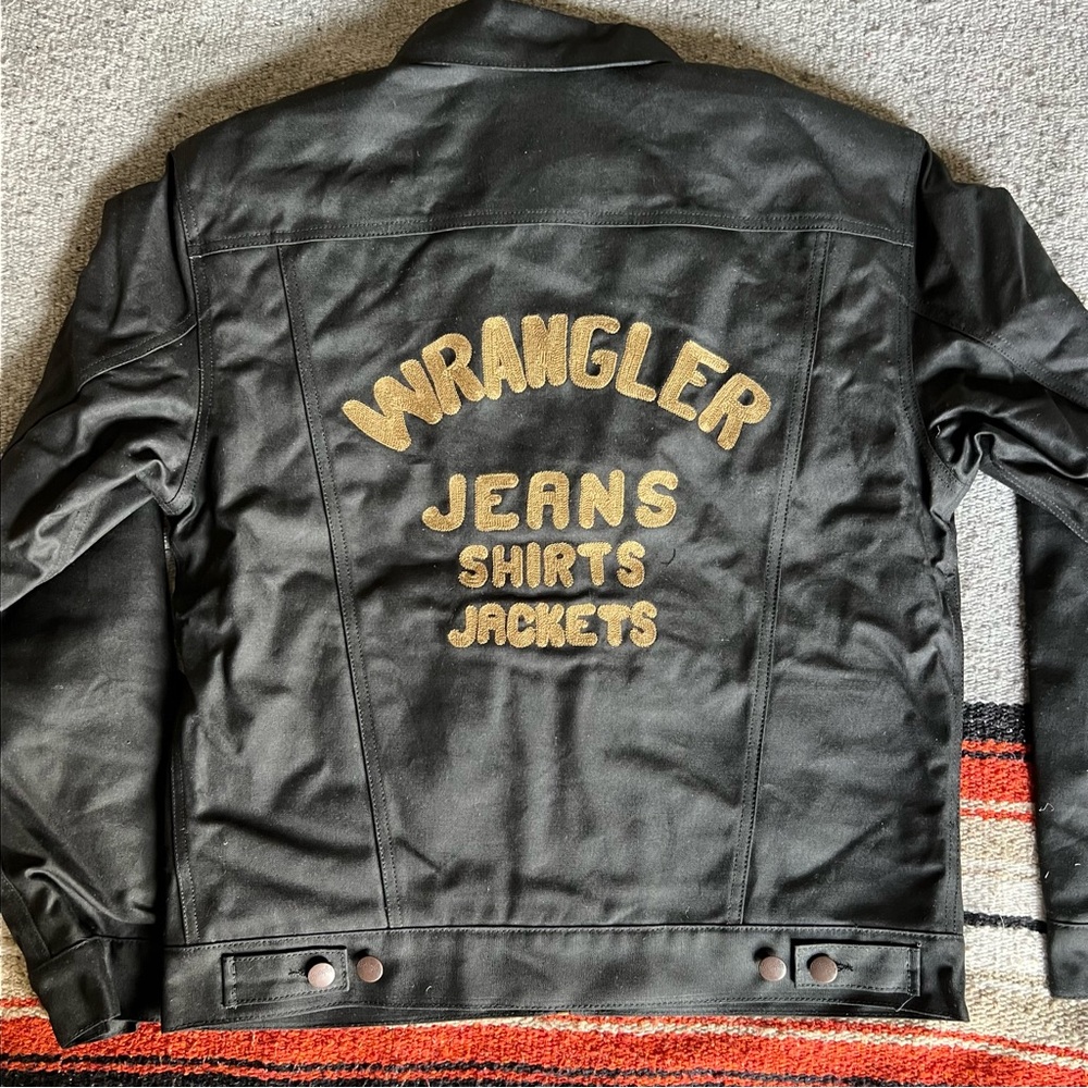 Filson X Wrangler Mackinaw Wool Lined Tin Cloth Archival Adventure Jacket Waxed - Picture 11 of 16